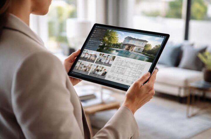 découvrez comment la tablette tactile microsoft surface pro facilite la gestion complète des dossiers immobiliers lors des visites, pour une organisation optimale et une présentation efficace du bien.