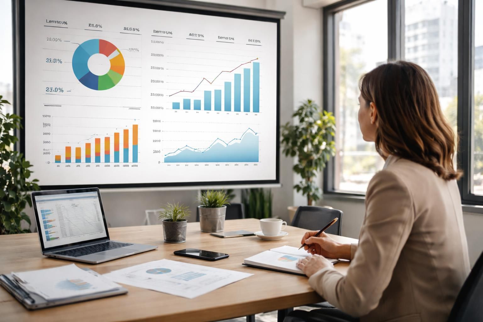 découvrez comment un écran de projection simplifie la compréhension des chiffres en investissement locatif pour optimiser vos décisions financières.