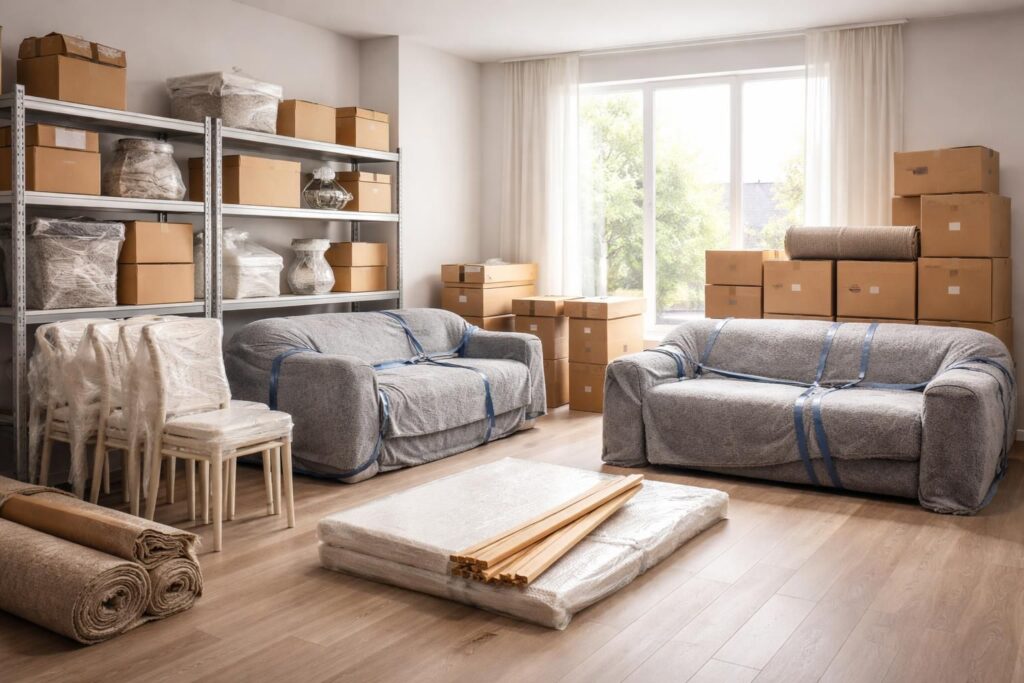 découvrez les meilleures solutions pour entreposer vos meubles en toute sécurité avant de finaliser votre achat immobilier.